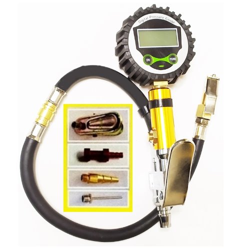 디지털 타이어 공기주입기 에어 게이지 전자 압력계 공기압체크 공 튜브 자전거 자동차